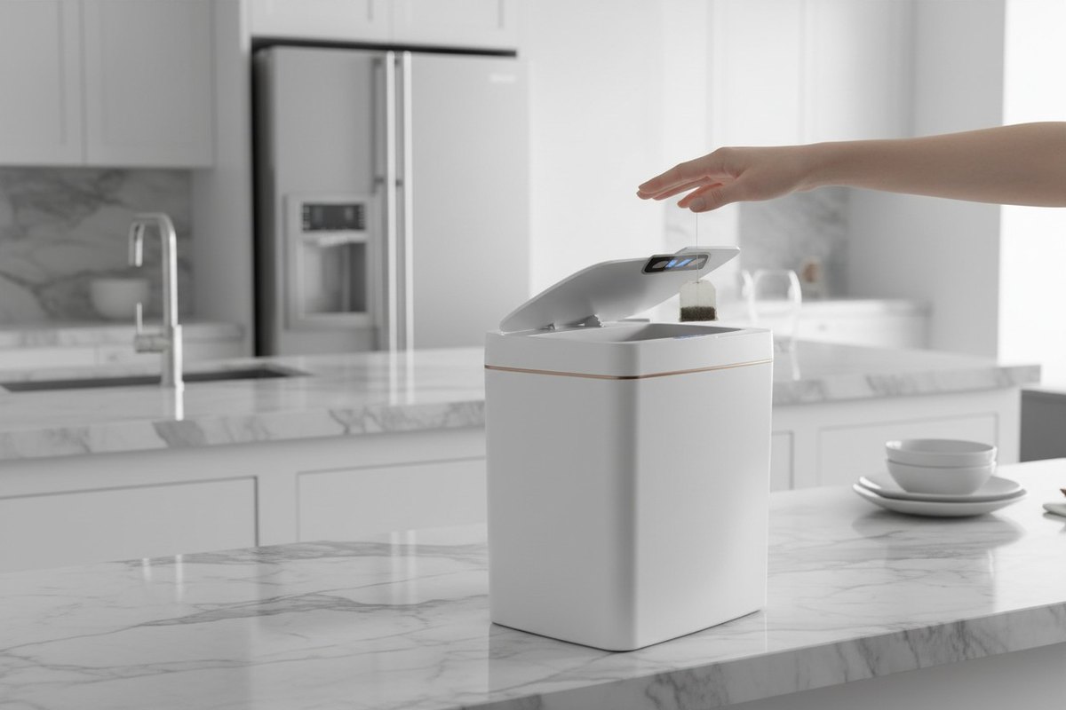 Smart Contactless Trash Can
